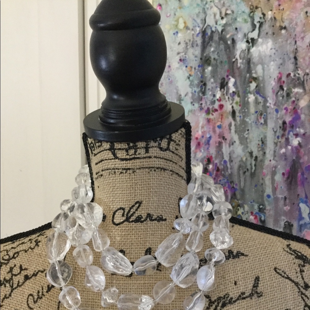 Ann Taylor Loft Translucent Layered Necklace - image 2